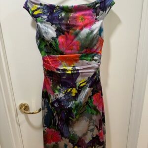 Women’s cocktail silk dress
